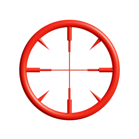 Viseur optique  3D Icon