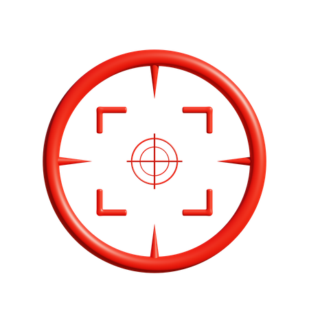 Viseur optique  3D Icon