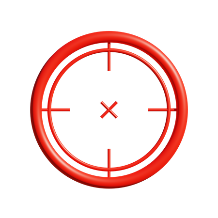 Viseur optique  3D Icon