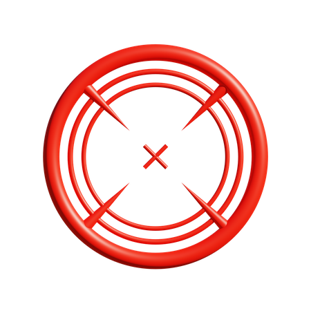 Viseur optique  3D Icon