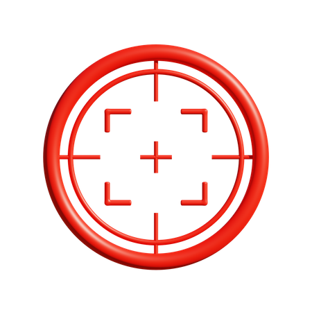 Viseur optique  3D Icon