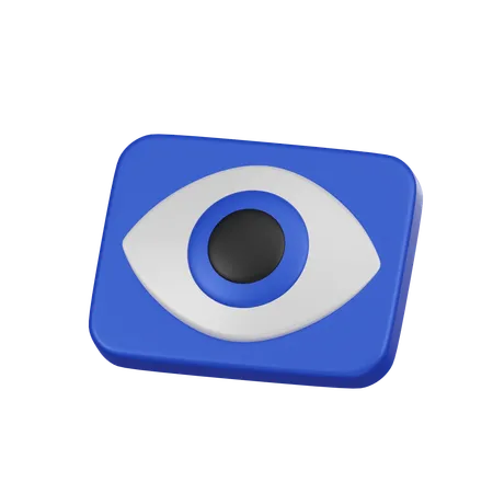 Visibilidad  3D Icon