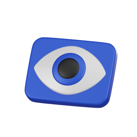 Visibilidade  3D Icon