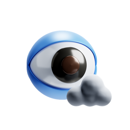 Visibilidade  3D Icon