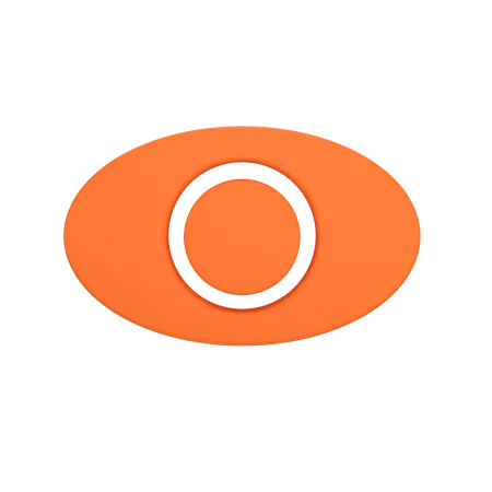 Visibilidade ocular  3D Icon