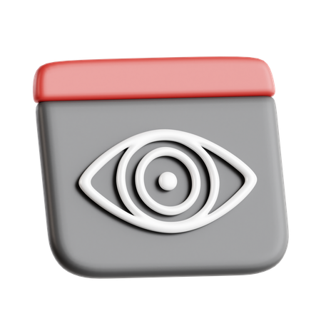 Visible  3D Icon