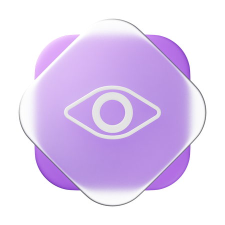 Visible  3D Icon