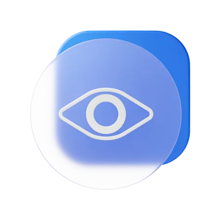 Visible  3D Icon