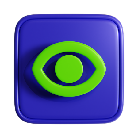 Visible  3D Icon