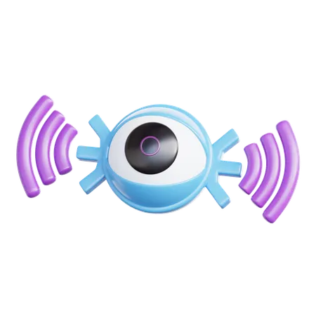 Visible Eye  3D Icon
