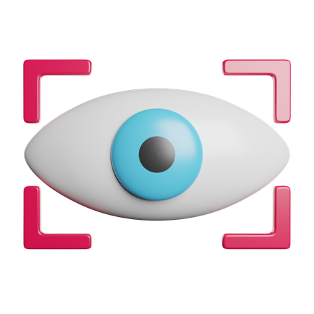 Vision  3D Icon