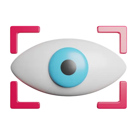 Vision  3D Icon