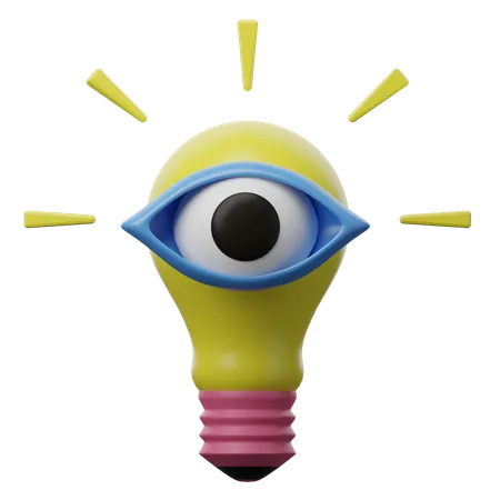 Vision  3D Icon