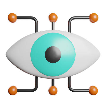 Vision  3D Icon