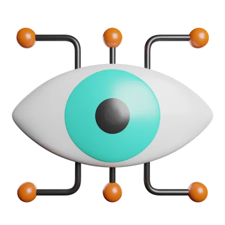 Vision  3D Icon