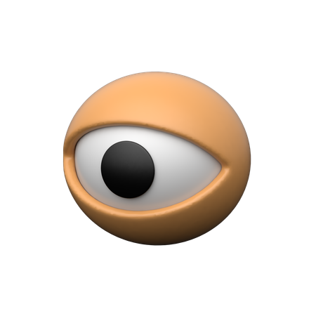 Vision  3D Icon