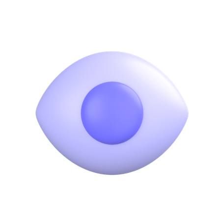 Vision  3D Icon