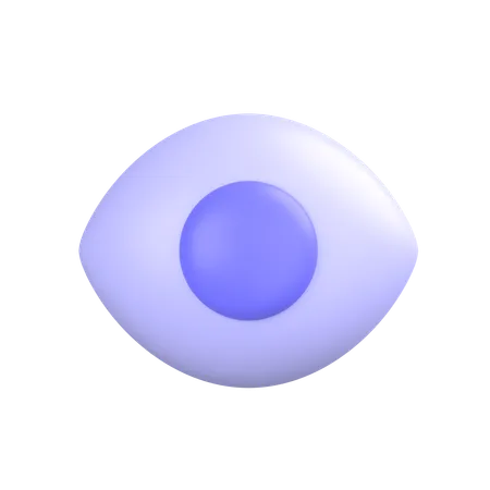 Vision  3D Icon