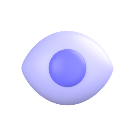 Vision  3D Icon