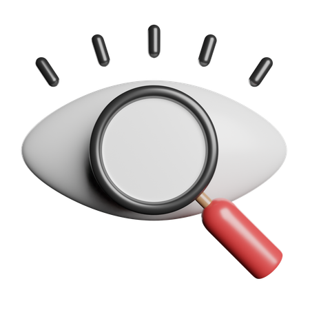 Vision  3D Icon
