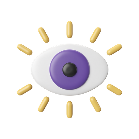 Vision  3D Icon