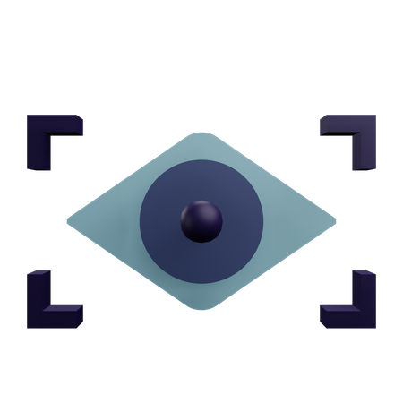 Vision  3D Icon