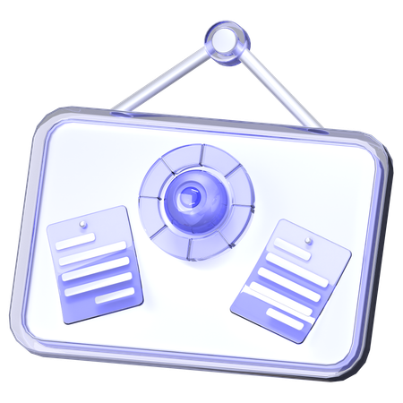 Vision Board  3D Icon