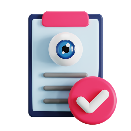 Vision Care  3D Icon