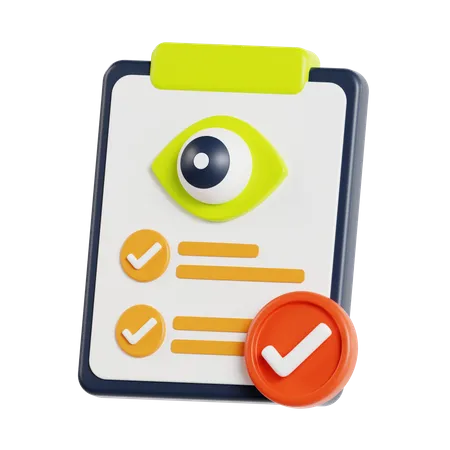 Vision Care  3D Icon