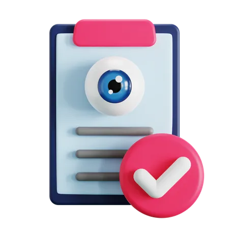 Vision Care  3D Icon