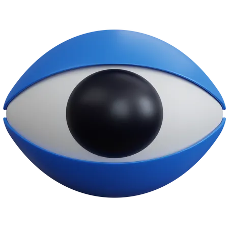 Vision des yeux  3D Icon