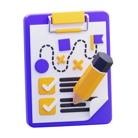 Vision Plan  3D Icon