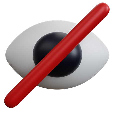 Vision rapprochée  3D Icon