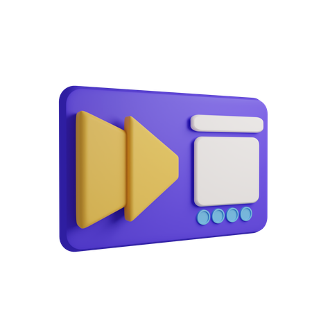 Visitenkarte  3D Icon