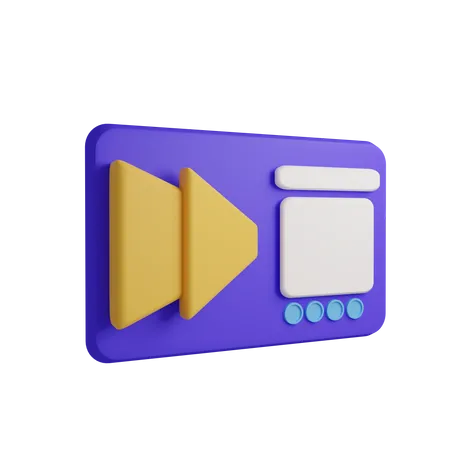 Visitenkarte  3D Icon