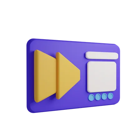 Visiting Card 3D Icon
