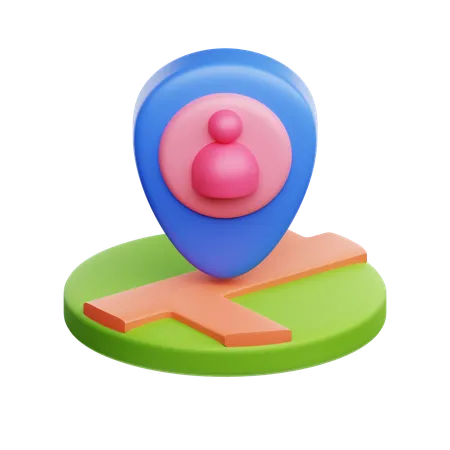 Visits  3D Icon