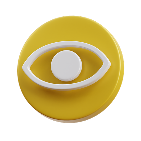 Visível  3D Icon