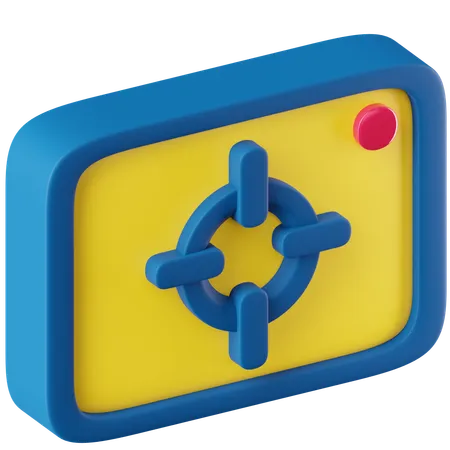 Visor  3D Icon