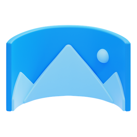 Vista panorámica  3D Icon