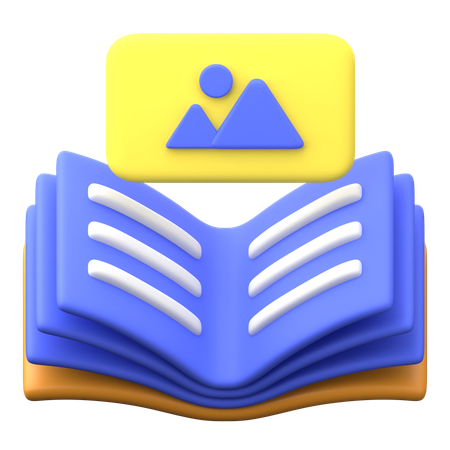 Visual Storytelling  3D Icon