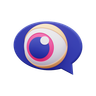 3d message view emoji