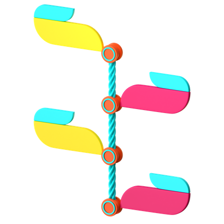 Visualisation de données  3D Icon