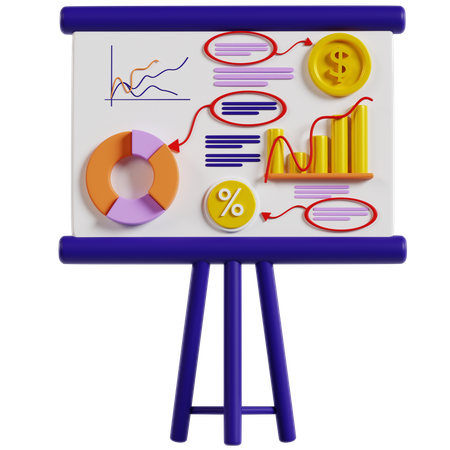 Visualisation de la planification stratégique du démarrage  3D Icon