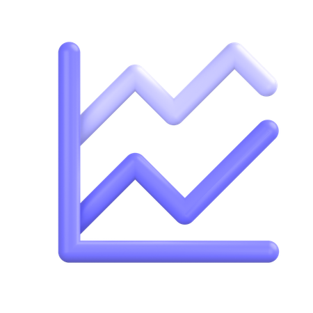 Visualisation Graph  3D Icon