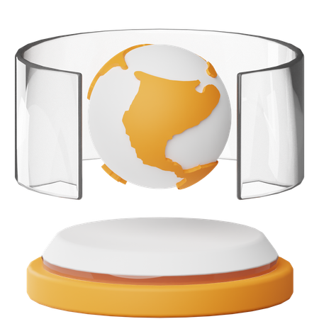 Visualização 360º  3D Icon