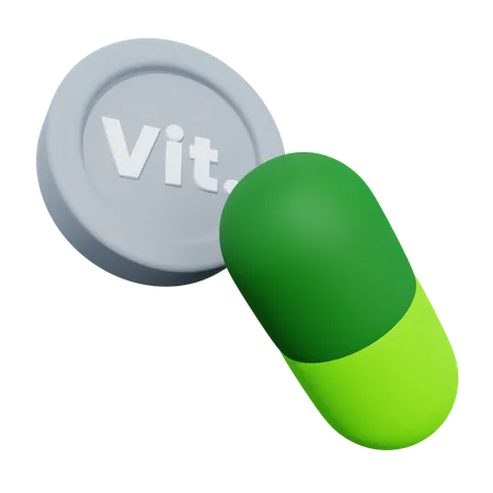 Vitamin  3D Icon