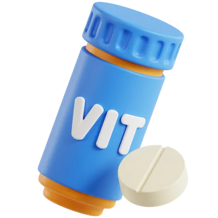 Vitamin  3D Icon