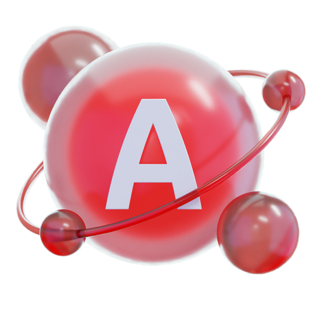 Vitamin A  3D Icon