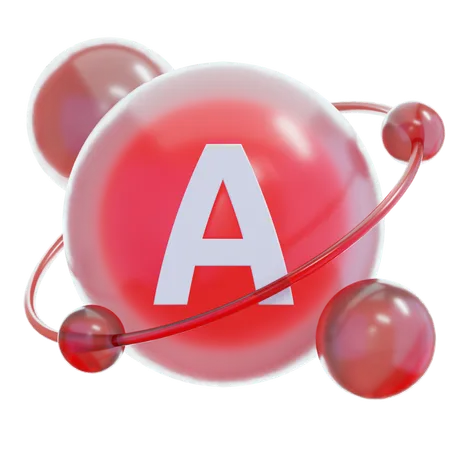 Vitamin A  3D Icon